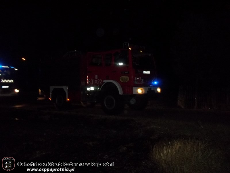 Pożar rżyska Pilawice