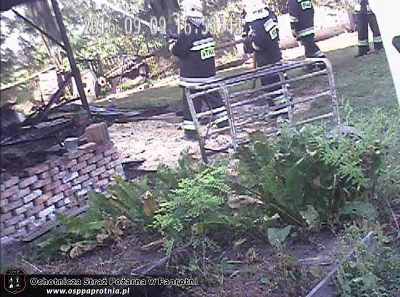 Pożar w Piasecznicy 