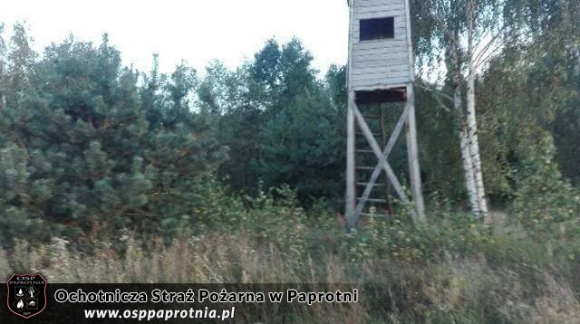 Pozar w Gawartowej Woli