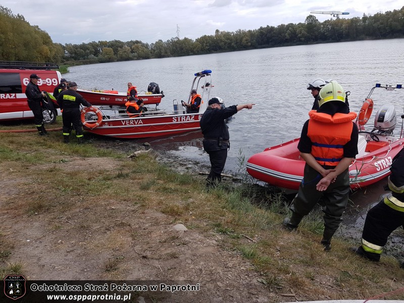 Ćwiczenia „Zalew 2016”na zbiorniku wodnym w Sochaczewie.