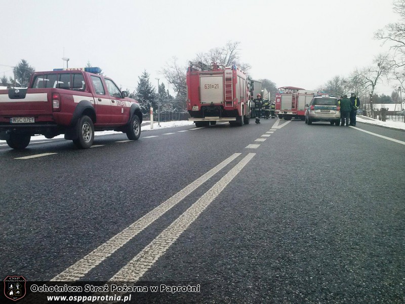 Wypadek na krajowej E92