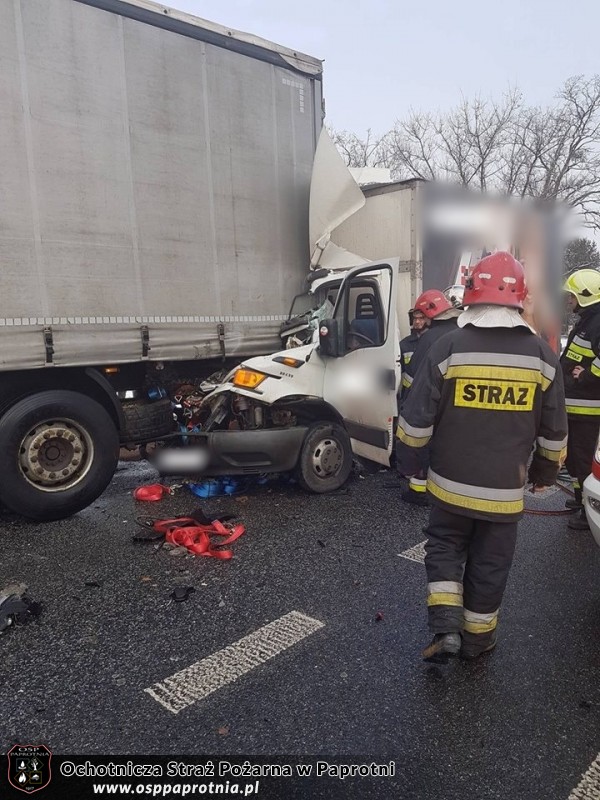 Wypadek na krajowej E92