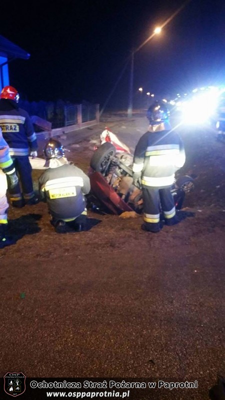 Zdarzenie drogowe w Chrzczanach ze skutkiem Śmiertelnym 