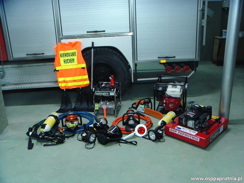 Pozyskany sprzęt w roku 2011 