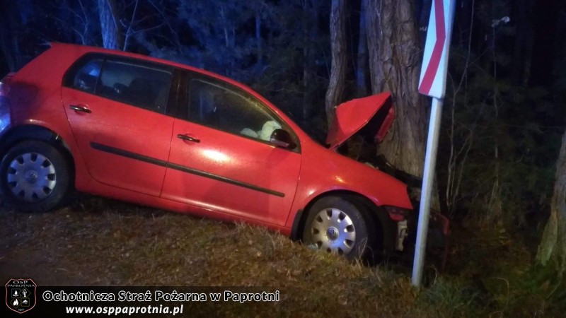 Wypadek na ul. Kampinoskiej