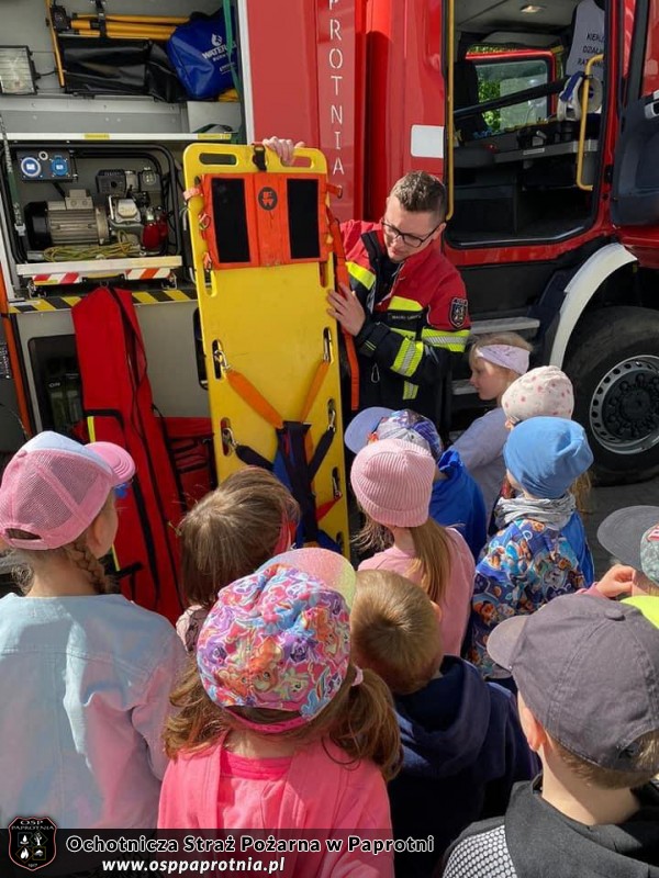 Dzień Strażaka w Anglojęzycznym Przedszkolu oraz Żłobku „Leśna Akademia” w Paprotni i w Teresinie