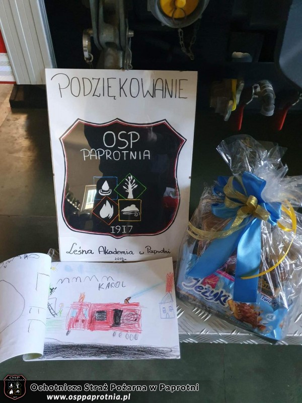 Dzień Strażaka w Anglojęzycznym Przedszkolu oraz Żłobku „Leśna Akademia” w Paprotni i w Teresinie