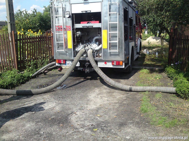 Wypompowywanie wody - Teresin