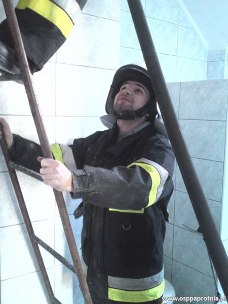 Pożar poddasza na ul. Poziomkowej