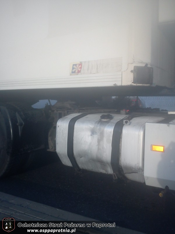 Wypadek motocyklisty