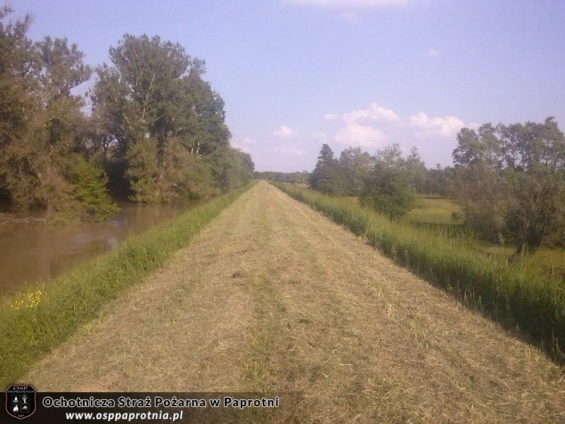 Wały przeciw powodziowe