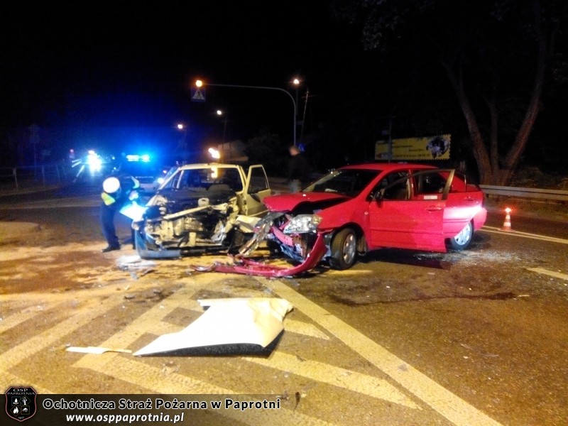 Wypadek na Drodze Krajowej nr 92